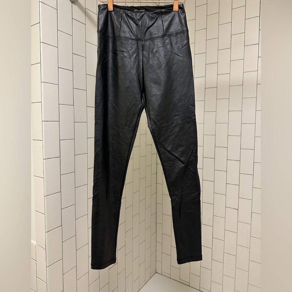 Pleather leggings